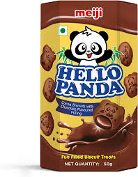 MEIJI Hello Panda Biscuits - Double Chocolate 50g